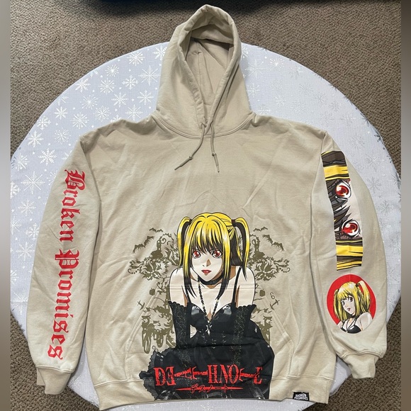 Broken Promises X DEATHNOTE Collab Hoodie - Picture 1 of 2